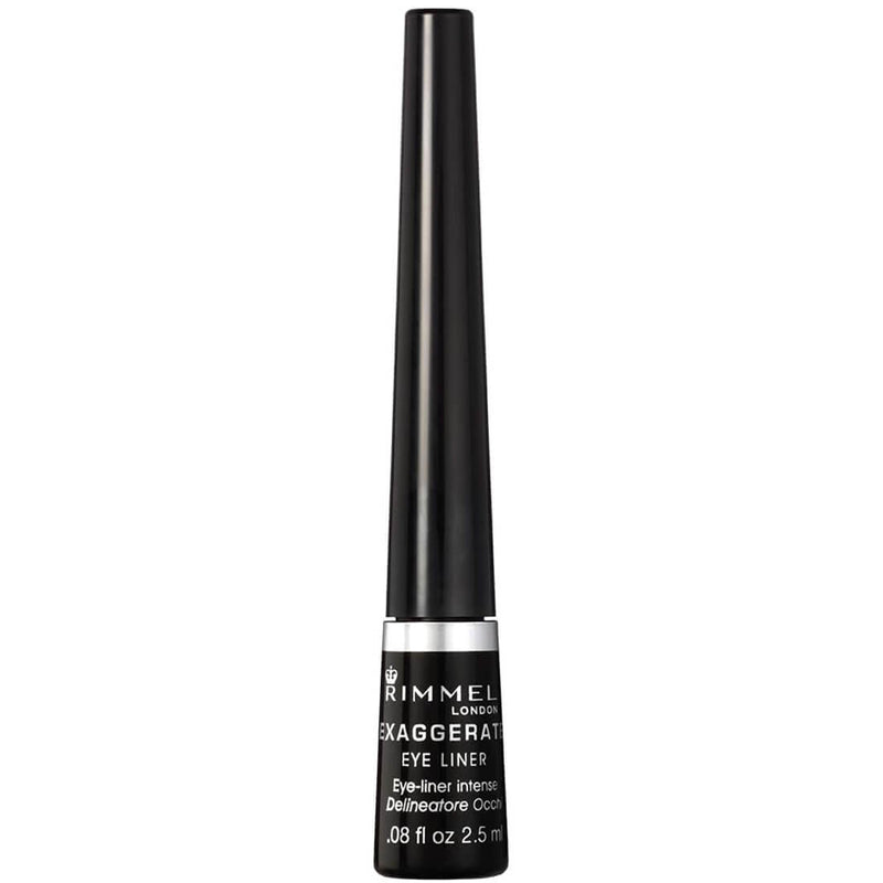 Rimmel London Exaggerate Eyeliner Pencil Waterproof Smudge-Proof Black