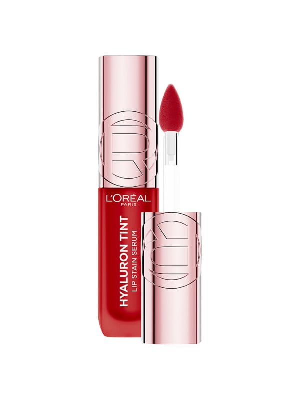 L'Oreal Paris Hyaluron Lip Tint, Hydrating Natural Color, Multi-Use for Lips and Cheeks