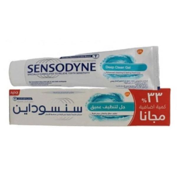 Sensodyne Deep Clean Toothpaste Fluoride Potassium Nitrate 100 ml