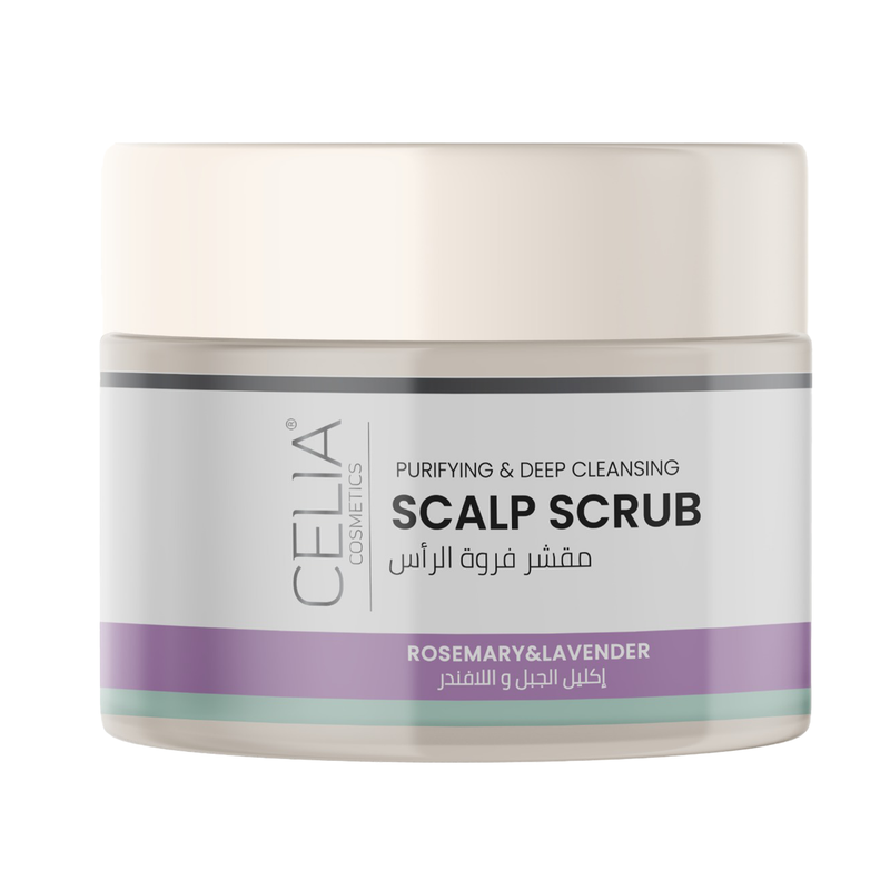 Celia Rosemary and Lavender Scalp Scrub for Sensitive Scalp, 215g