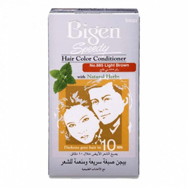 Bigen Hair Color Conditioner #855 Light Brown Ammonia-Free Herbal Formula