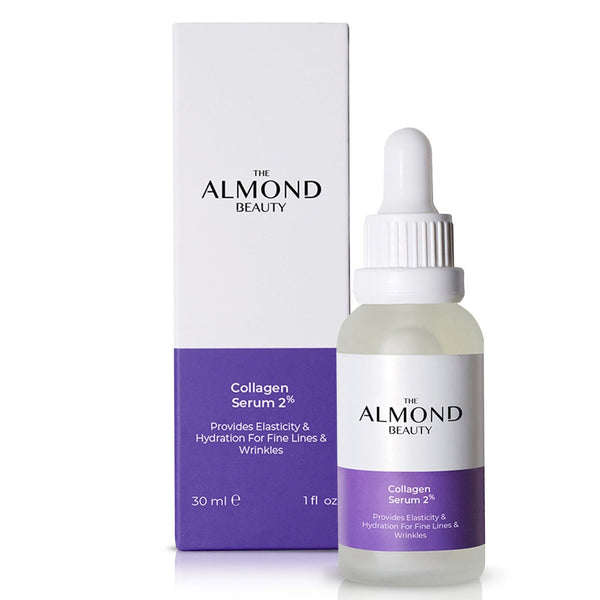 Almond Beauty Collagen Serum Lightweight Hydrating Face Serum 30 ml