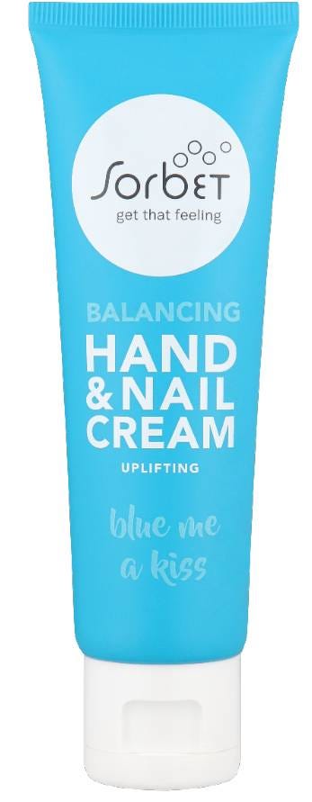 Sorbet Balancing Hand and Nail Cream Moisturizing Rosemary Starflower Oil Pearl Extract 75 ml