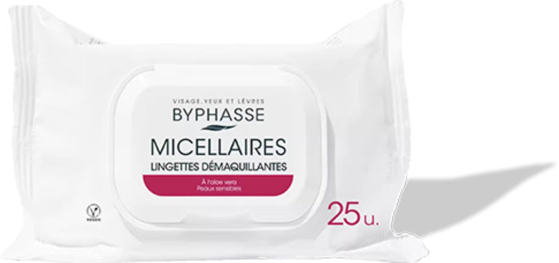 Byphasse Micellar Make-Up Remover Wipes Sensitive Skin
