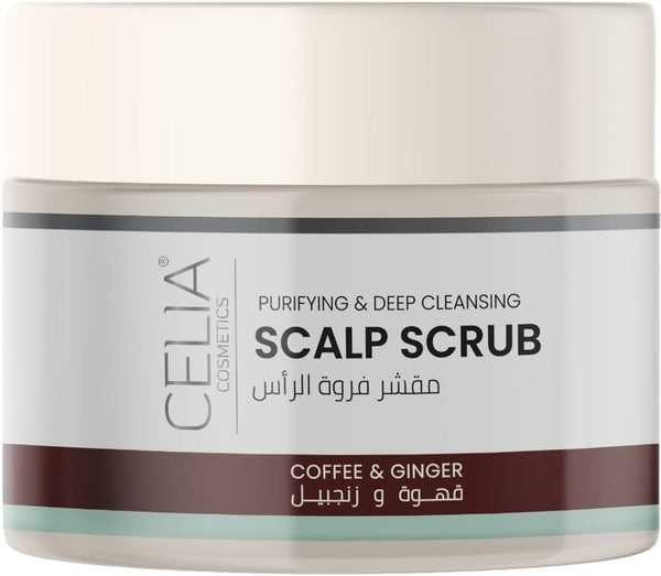 Celia Scalp Scrub Coffee & Ginger Silicone-Free 215 g