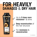 Gliss Ultimate Repair Strength Shampoo for Dry, Damaged Hair 400 ml