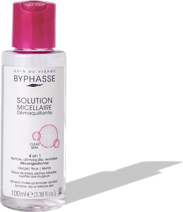 Byphasse Micellar Make-Up Remover Cleansing Water for Sensitive Dry Skin 100ml