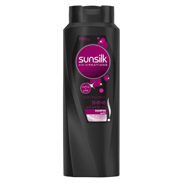 Sunsilk Stunning Black Shine Shampoo Moisturizing Shine Formula Black Hair 700ml