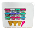 WeCool Ice Cream Scoops Minis Truck Stretchy Non-Sticky Slime Compound