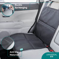 Moon Waterproof Car Seat Protector, Black Twill, Anti-Slip Universal Fit, 1 Piece