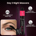 Rimmel London Day-2-Night Mascara Lengthening and Volumizing Waterproof Black