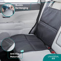Moon Waterproof Car Seat Protector, Black Prismatic, Anti-Slip, Universal Fit, 1 Piece
