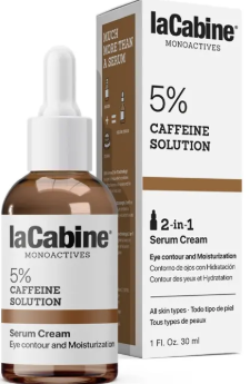 La Cabine Monoactives Caffeine 5% Eye Serum-Cream, Moisturising, 30ml