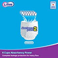 Lifree Slim Culotte Adult Diapers XL, Japanese Technology, Up to 3-Cup Absorbency, 16 Pieces Pack of 2