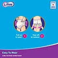 Lifree Slim Culotte Adult Diapers XL, Japanese Technology, Up to 3-Cup Absorbency, 16 Pieces Pack of 2