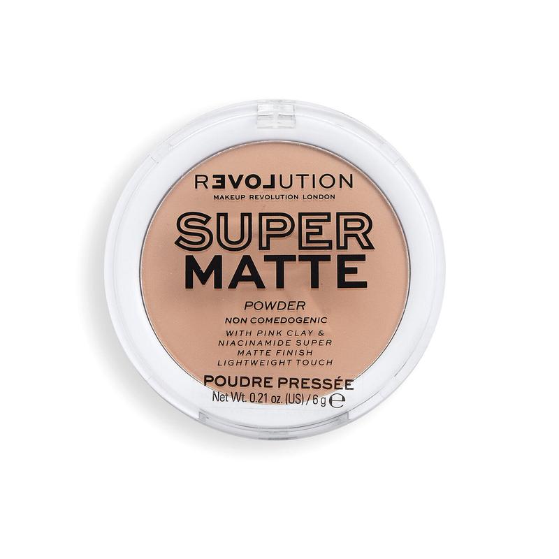 Revolution Super Matte Pressed Powder Matte Finish Beige
