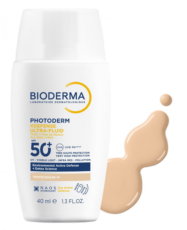 Bioderma Photoderm XDefense Ultra Fluid SPF50+ Tinted Sunscreen Teinte 01 40ml