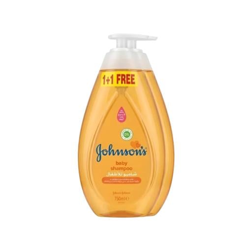 Johnson's Baby Shampoo Gentle Tear-Free Formula 700ml + 700ml Free
