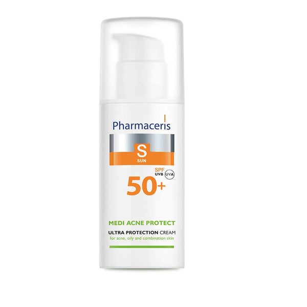 Pharmaceris S Medi Acne Protect SPF 50+ Face Cream for Oily Skin, 50 ml