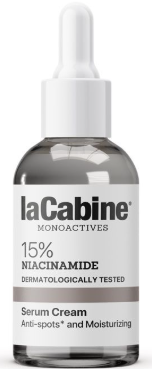La Cabine Monoactives Niacinamide 15% Serum-Cream, Radiance & Even Tone, 30ml