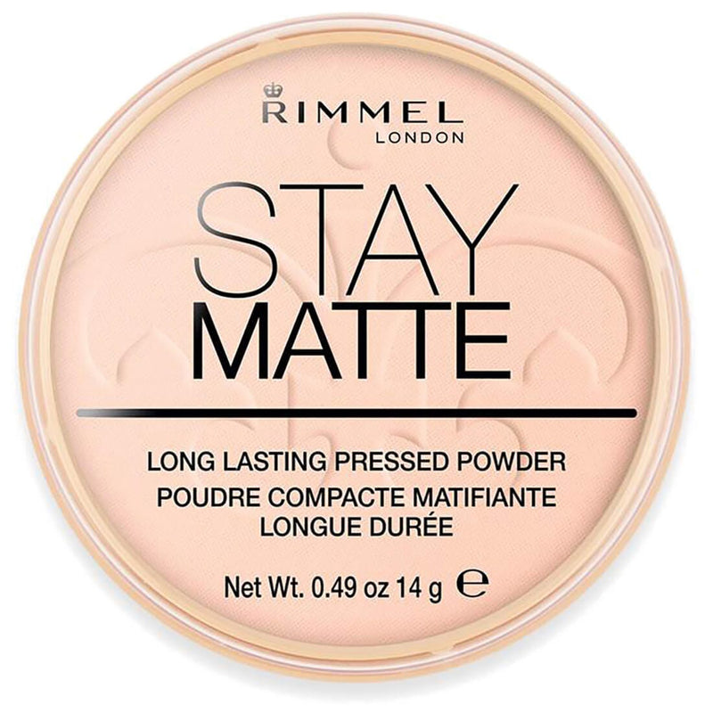 Rimmel Stay Matte Pressed Powder Matte Finish Pink Compact