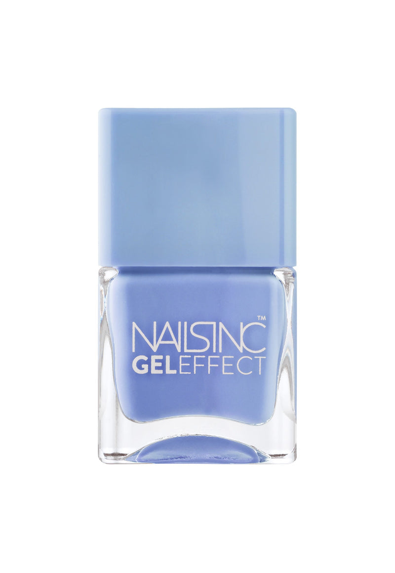 Nails Inc Gel Effect Regents Place Powder Blue High-Shine Nail Polish