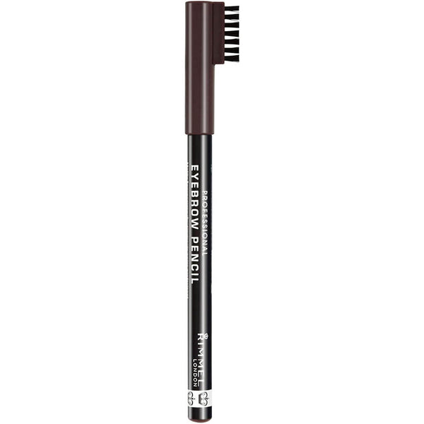 Rimmel London Professional Eyebrow Pencil Built-In Brush Dark Brown