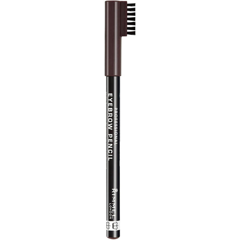 Rimmel London Professional Eyebrow Pencil Built-In Brush Dark Brown