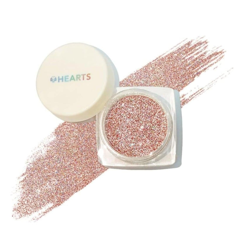 Loose Powder Glitter Eyeshadow 04, Rich Pigment Sparkle Finish