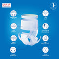 Lifree Adult Diaper Culotte Medium Pull-Up Incontinence Protection 40 Pieces