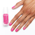 Essie Expressie Nail Polish Quick-Dry Liquid Shine Dark Pink Trick Clique