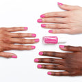 Essie Expressie Nail Polish Quick-Dry Liquid Shine Dark Pink Trick Clique