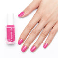 Essie Expressie Nail Polish Quick-Dry Liquid Shine Dark Pink Trick Clique