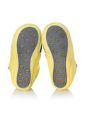 Rose et Chocolat RCZS 05 Zipper Baby Shoes Leather Slippers Gold, Size 20-21