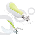 Moon Deluxe Baby Nail Clipper with Magnifier, Wide Handle, 1 Piece
