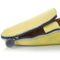 Rose et Chocolat Rczs 05 Zipper Shoes Leather Rubber Soles Gold, Size 22-23