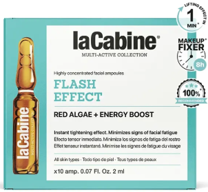 La Cabine Flash Effect Firming Ampoules Red Algae 10 x 2 ml