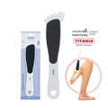 Titania Foot File No. 3028 Double-Sided Coarse and Smooth Foot-Shaped Design