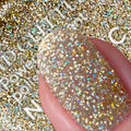 Nails Inc Always Electric HD Glitter Gold Nail Polish
