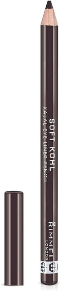 Rimmel London Soft Kohl Eyeliner Pencil Smudgeable Long-Wear Brown