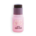Revolution Jelly Blush Stick Lip and Cheek Stain Lightweight Jelly Peach Orange