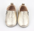 Rose et Chocolat RCZS 05 Baby Zipper Shoes Soft Soles Gold 20-21, 6-12 Months