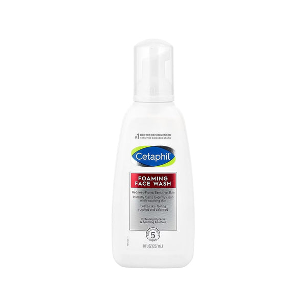 Cetaphil Redness Control Foaming Face Wash Glycerin Allantoin Caffeine 237 ml