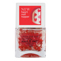 Nails Inc Loving In London Confetti Top Coat Red Heart Glitter Nail Polish