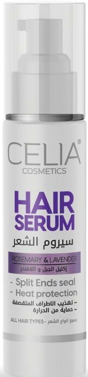 Celia Hair Serum Liquid Rosemary & Lavender Silicone-Free 50 ml
