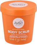 Sorbet Hydrating Body Scrub Tangerine Calendula Shea Butter Vitamin C 250 ml