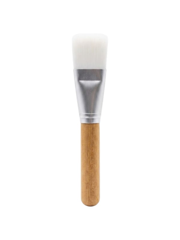 Max Dona Mask Applicator Brush Soft Bristles Wooden Handle