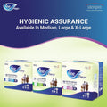 Fine Care Adult Pull-Up Diaper Pants XL, Absorbent Breathable Incontinence Protection, 28 Pieces