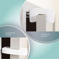 Moon Square-Shaped Foam Finger Guard Door and Drawer Safety Stopper