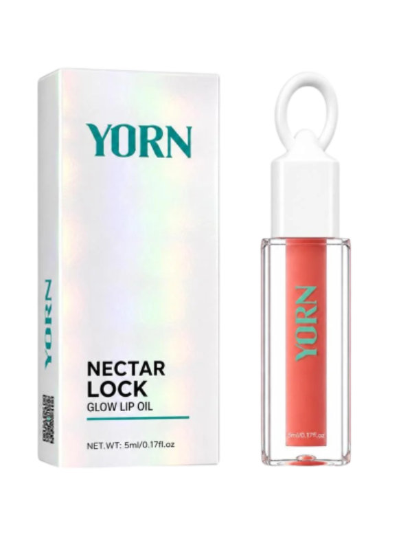 YORN Nectar Lock Glow Lip Oil High-Shine Moisturizing 5ml